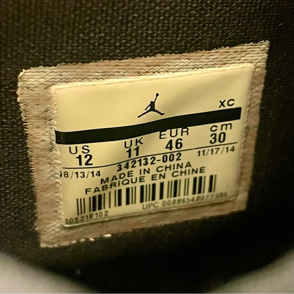 Jordan 1 high!  Gym red and black.  Size 12.  Great condition! - Picture 7 of 8